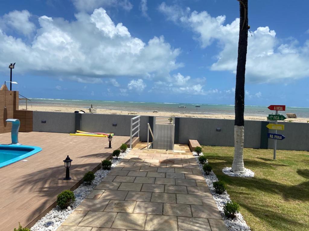 Вилла Casa Pe Na Areia Сан-Жозе-да-Короа-Гранди Экстерьер фото